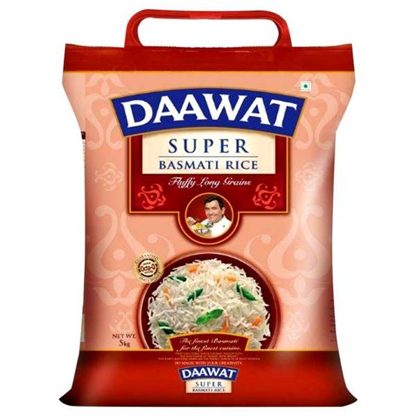Daawat Super Basmati Rice - 5 Kg
